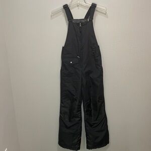 Tsla snow bib pants in black